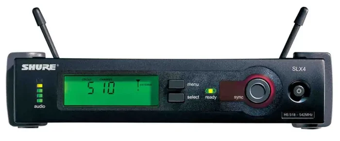 Shure SLX4=-H5 Wireless Diversity Receiver – H5 (518 to 542 MHz)
