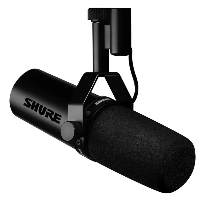 Shure SM7DB Podcast & Vocal Mic with Built in Preamp – Dynamic Cardioid Pattern