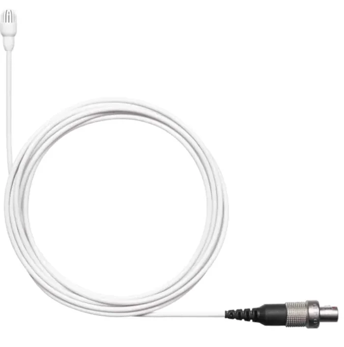 Shure TL47W/O TwinPlex TL47 Subminiature Lavalier Microphone with Accessories – White