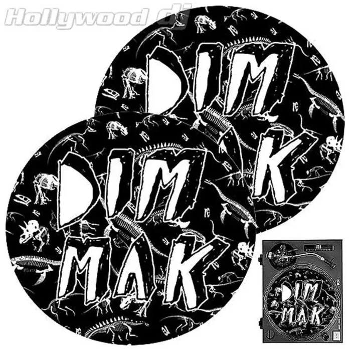 Sicmats DJ Slipmats DIM MAK Technics Turntable Slip Mat Set Sic Mats Scratch Pad – Pair
