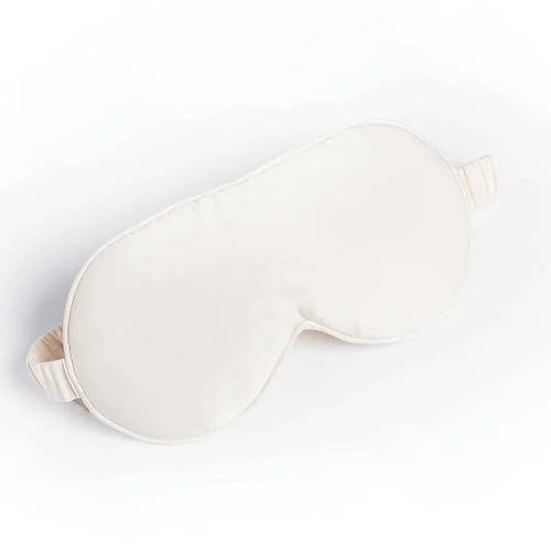 Silk Sleep Mask – Warm White