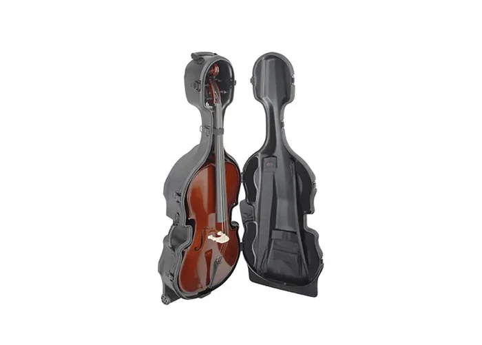 SKB Cases 1SKB-544, 4/4 Cello Shell Case – Black