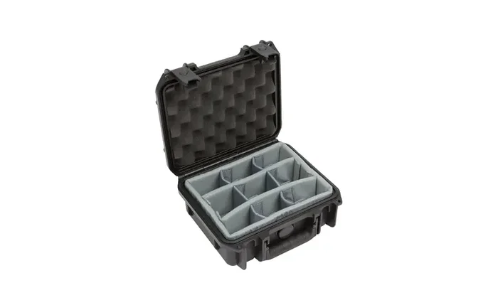 SKB Cases 3i-0907-4DT, iSeries Injection Molded Mil-Standard Waterproof Case – Black