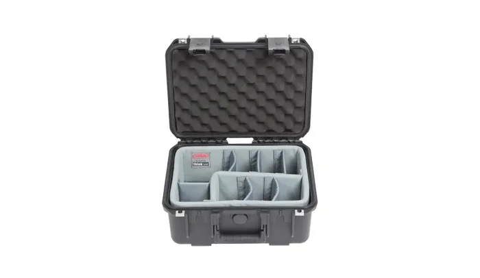 SKB Cases 3i-1309-6DT, iSeries Waterproof Case with Think Tank Designed Dividers – Black Supply