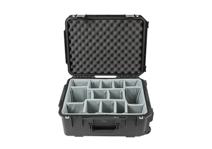 SKB Cases 3i-1914-8DT, iSeries Waterproof Case with Think Tank Dividers – Black