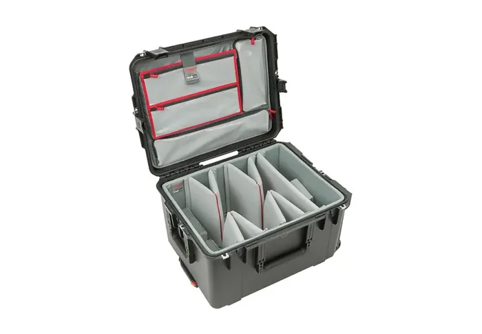 SKB Cases 3i-2217-12DL, iSeries Case with Think Tank Video Dividers and Lid Organizer – Black