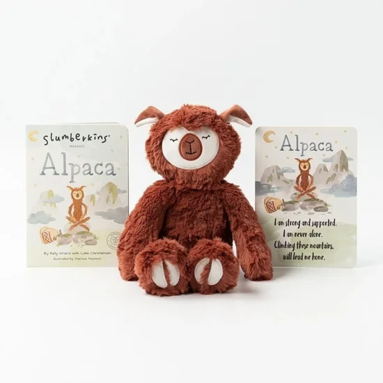 Slumberkins – Alpaca Rust Kin – A Lesson In Stress-Relief