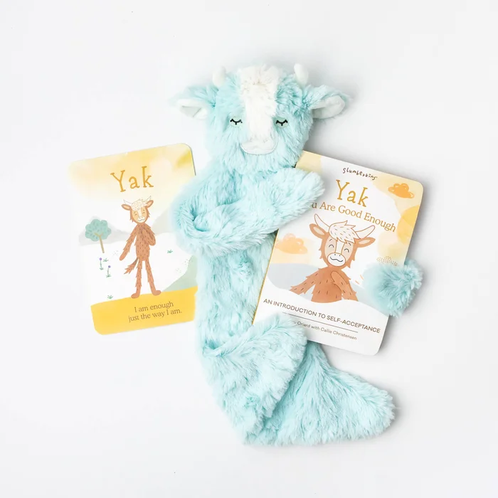Slumberkins – Powder Blue Yak Snuggler – An Introduction To Self-Acceptance
