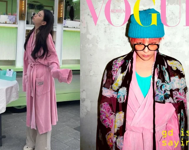 Snappy Cuddle Robe Homewear (G-Dragon, Jang wonyoung WEAR)