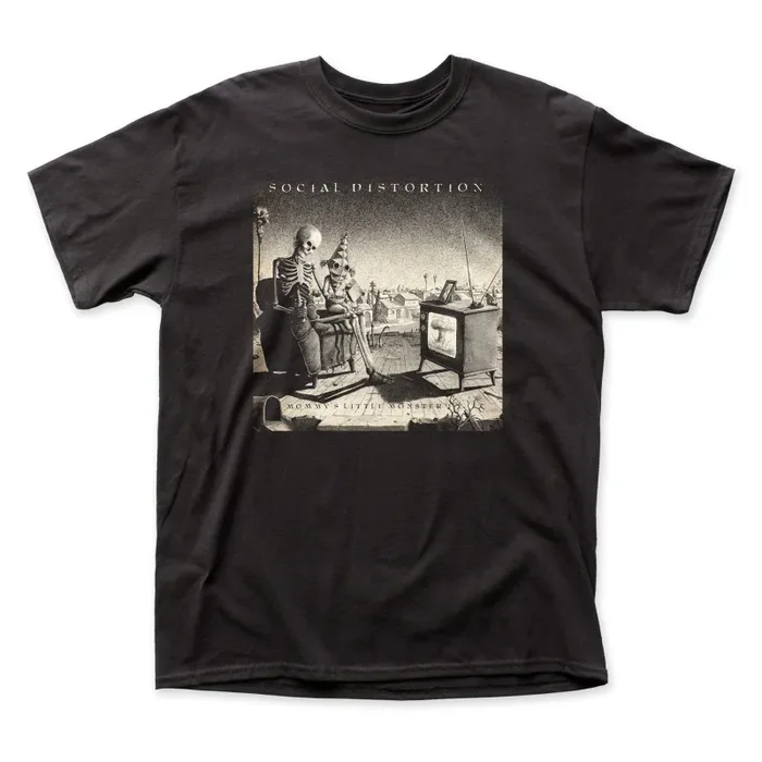 Social Distortion: Mommy’s Little Monster Shirt – Black