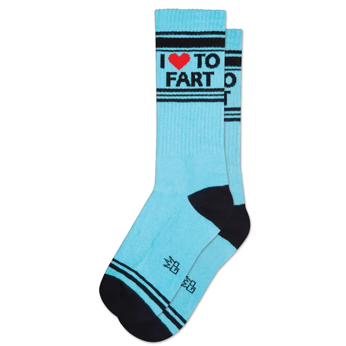 Socks – I ❤️ TO FART