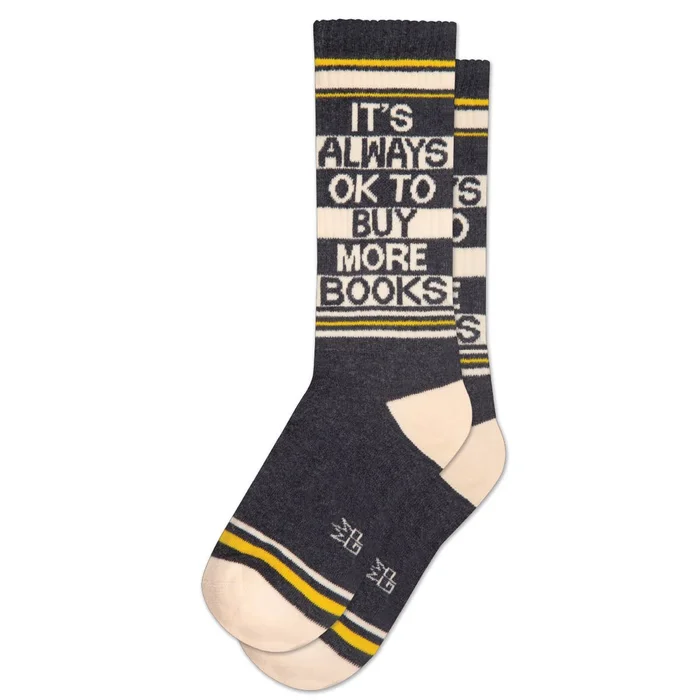 Socks – It’s Always OK To Buy More Books