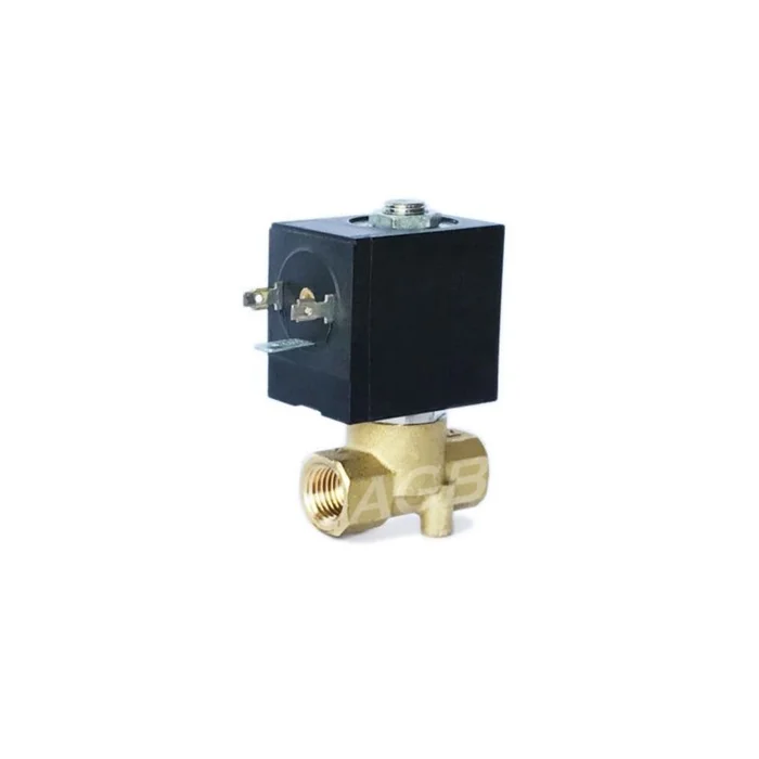 Solenoid Valve N/C 3/4″ FPT Noryl DIN 220VAC