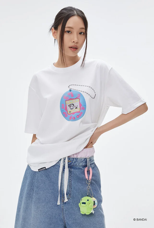 [SPAO X Tamagotchi] SHORT SLEEVE T-SHIRT