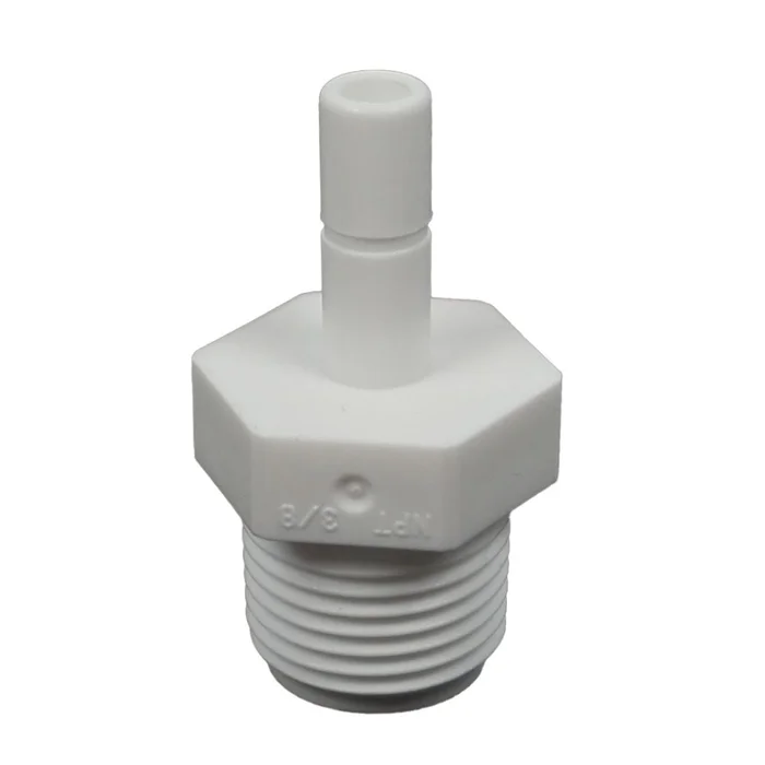 Stem Adapter Acetal 1/4 stem x 3/8 MNPT