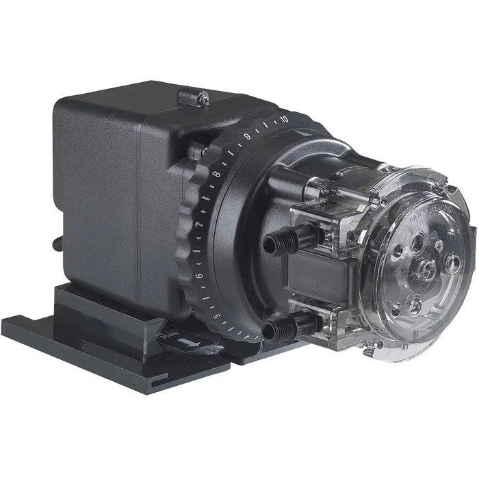 Stenner Single Head Adjustable Output Pump 0.2 – 3 GPD #1 Tube 120V 25 psi