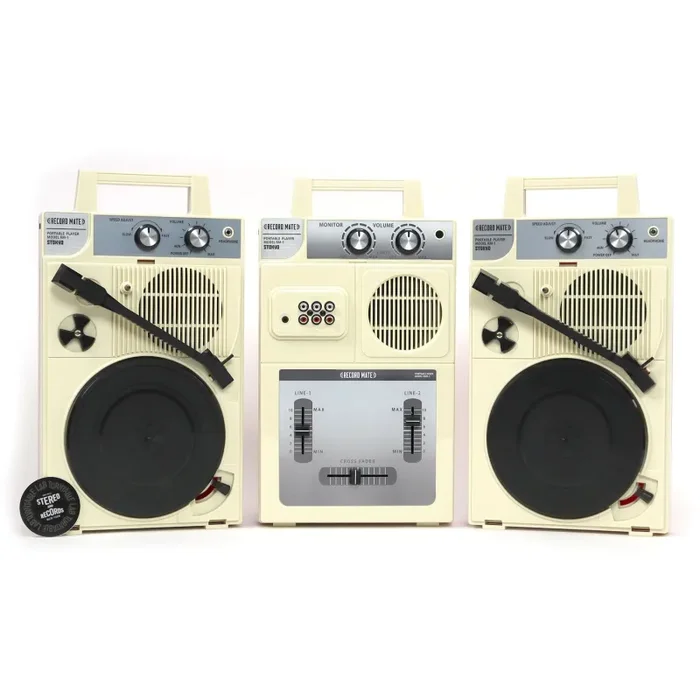 Stokyo: Complete Portable DJ Set (2x RM-1 Turntables, 1x RMX-1 Mixer) Online