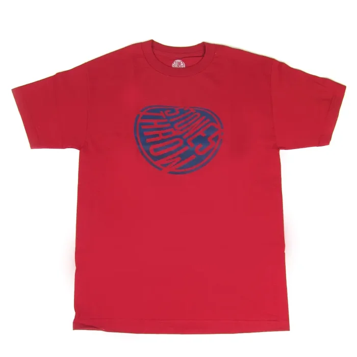 Stones Throw: Melted Logo Shirt – Red