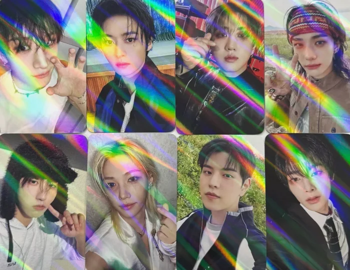 Stray Kids – Hop Official Makestar Hologram POB Photocards