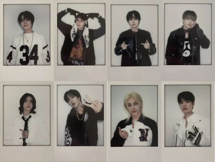Stray Kids – HOP Official Soundwave Lucky Draw Polaroid Photocards