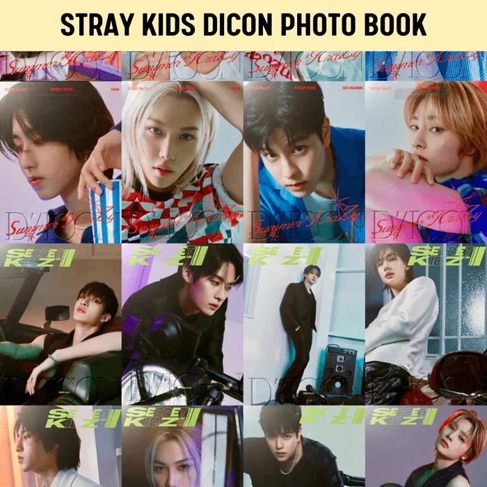 Stray Kids DICON – Issue No 21 Photo Book
