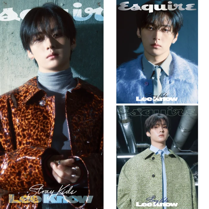 STRAY KIDS LEE KNOW – Esquire Magazine 2025 August Issue