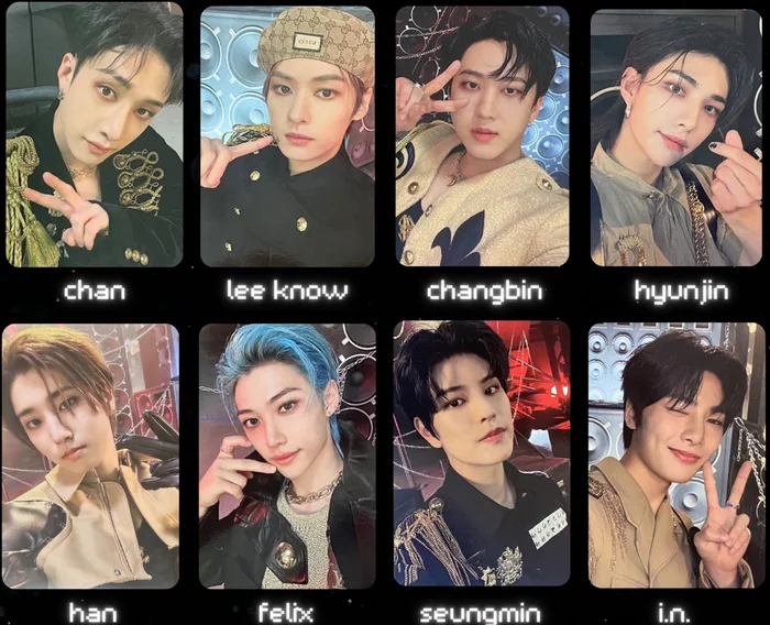 Stray Kids Rockstar Album Pob Photocards