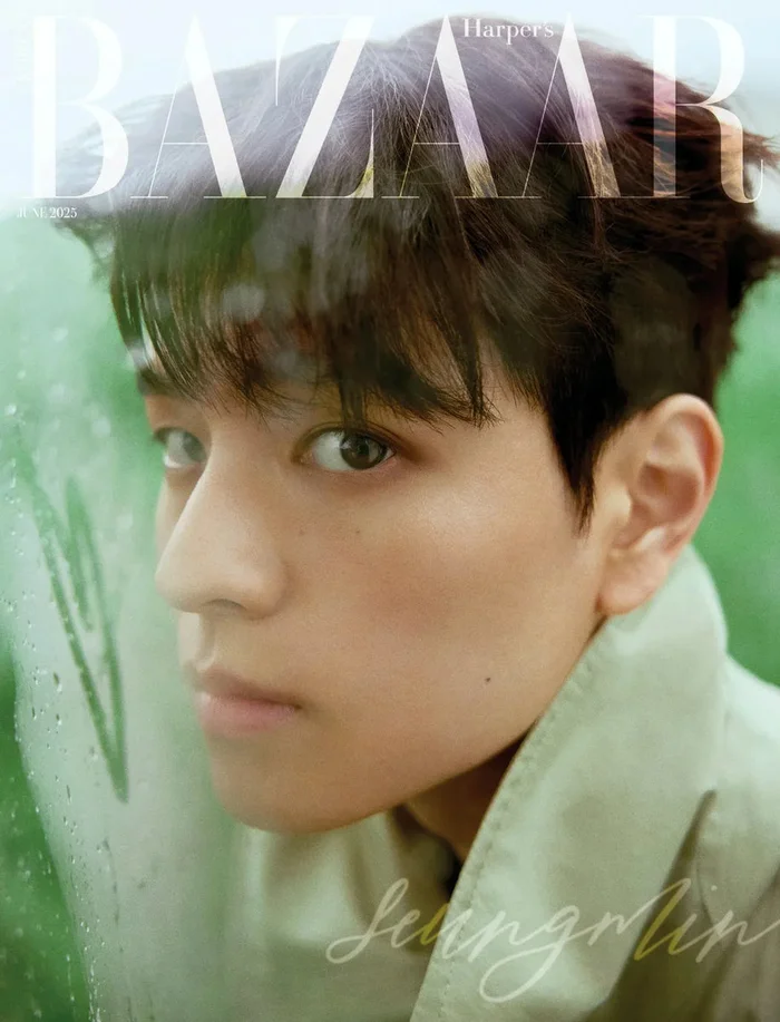 Stray Kids Seungmin – Bazaar Magazine – June 2025 Issue