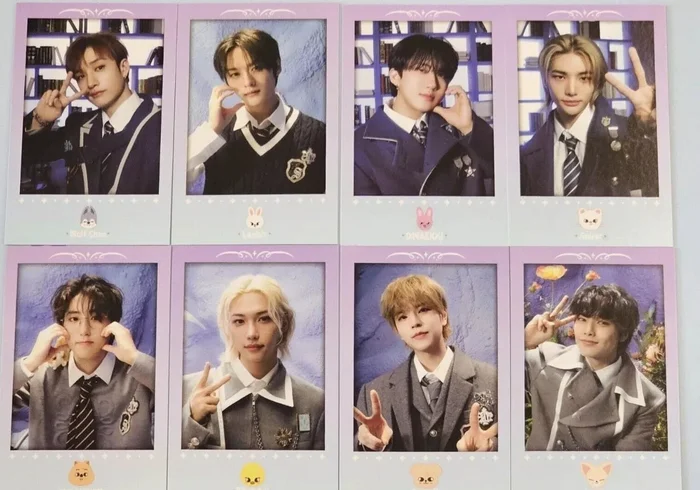 Stray Kids x Skzoo Cafe Magic School Special Official Polaroid Photocard