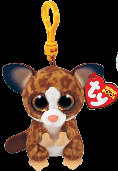 Stuffed Animal – Beanie Boo Binky Bush Baby Clip