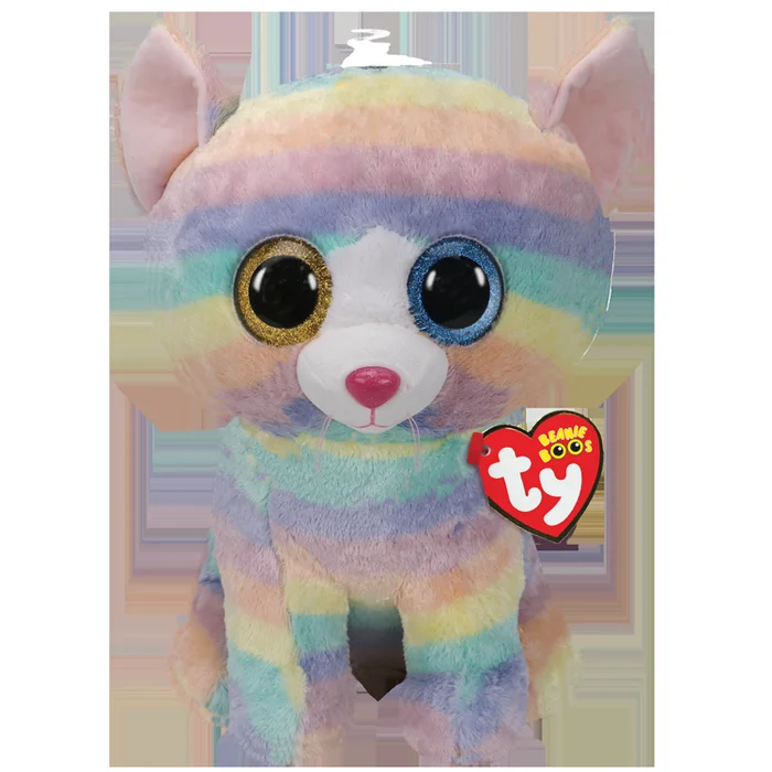 Stuffed Animal – Beanie Boo Heather Cat 16″