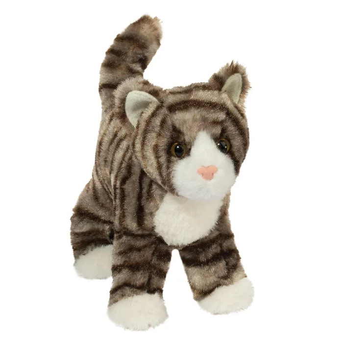 Stuffed Animal – Zigby Gray Stripe Cat
