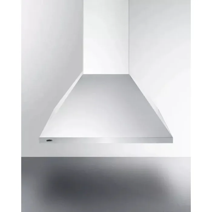 Summit SEH1524SS Wall Mount Convertible Range Hood with 400 CFM Internal Blower, Slide Controls, Aluminum Cassette Filters, and LED Lighting: 24″ Width