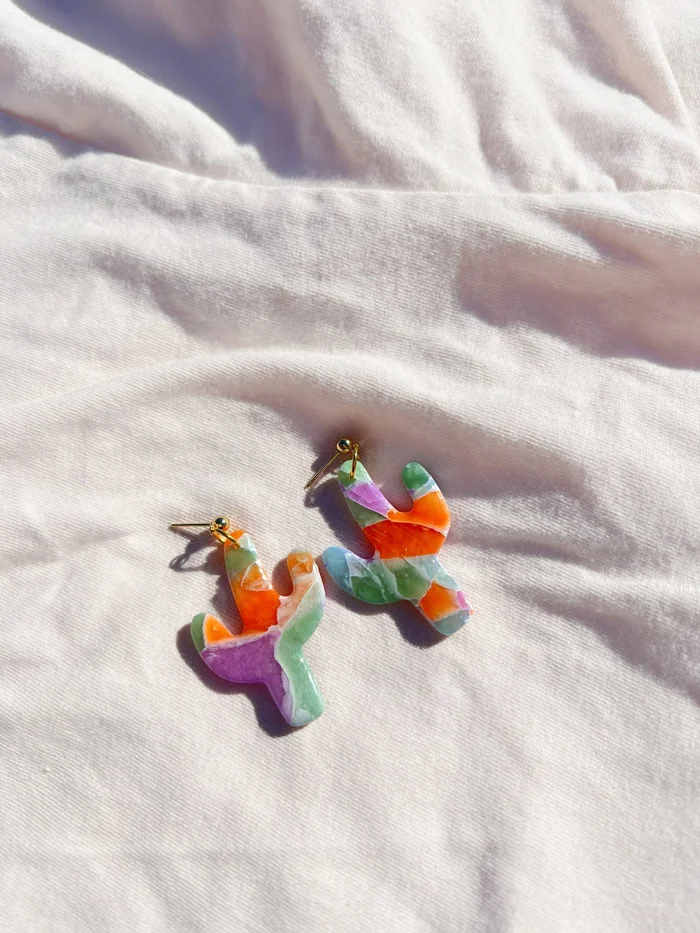 Suncatcher Saguaro Earrings