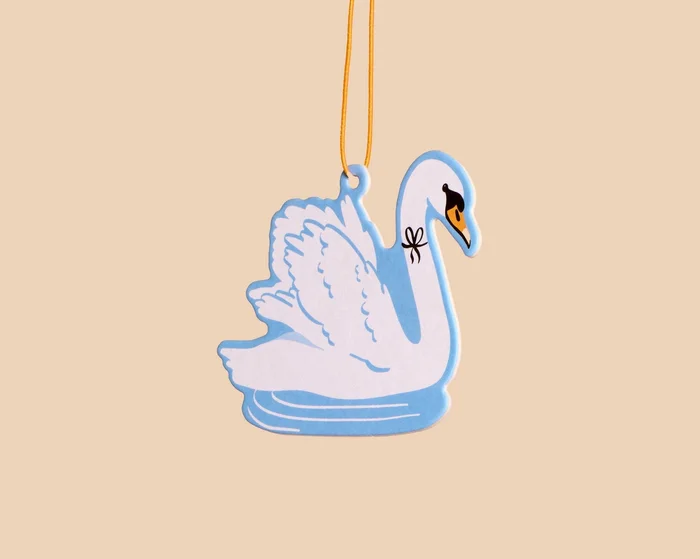 Swan Air Freshener – Blueberry Scent – Fathers Day Gift Mothers Day Spring Easter