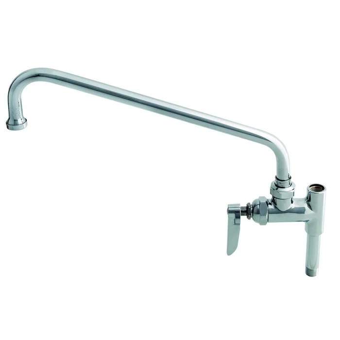 T&S Brass B-0157 Add-On Faucet w/ nipple for Pre Rinse Faucets, 18″ Swinging Nozzle (065X)