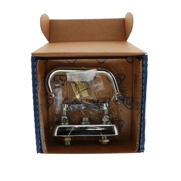 T&S Brass B-1100 3 1/2″ Inlet Centers Workboard Faucet