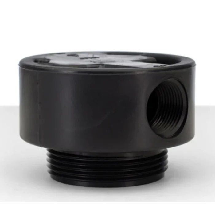 Tank Head for RV Portable Softener, in/out 3/4″ NPT 2.5″ Thread