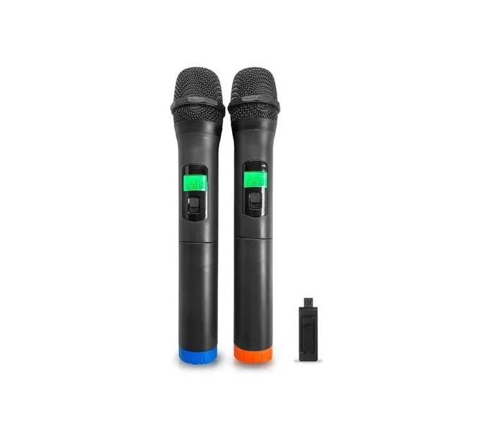 Technical Pro WMU992 Professional Dual UHF Wireless Handheld Microphone with USB Powered Receiver Discount