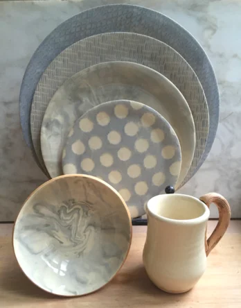 Terrafirma Braid Opal Soup Bowl