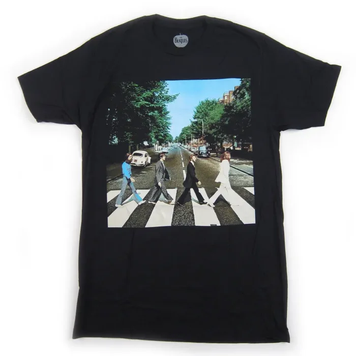 The Beatles: Abbey Road Shirt – Black