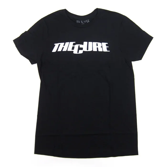 The Cure: Logo Shirt – Black