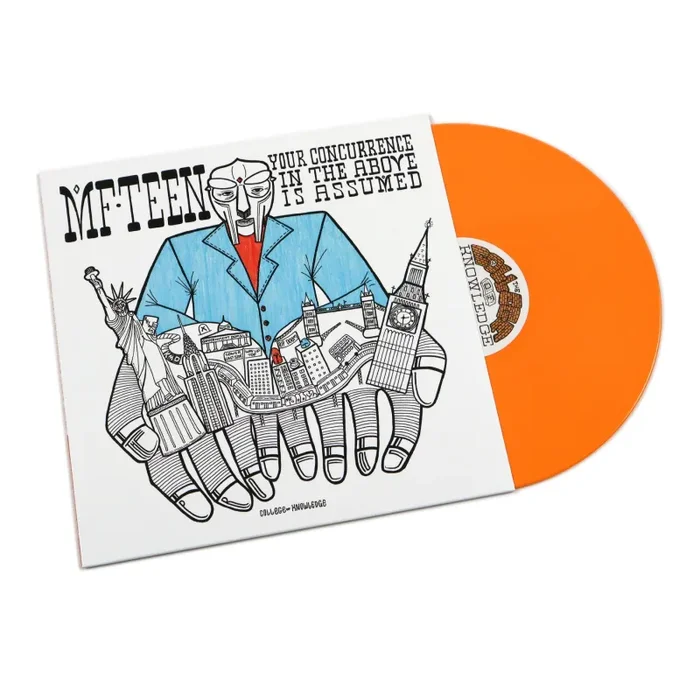 The Pro-Teens: MF TEEN – Your Concurrence In The Above Is Assumed (MF Doom Covers) (Colored Vinyl) Vinyl LP Online now