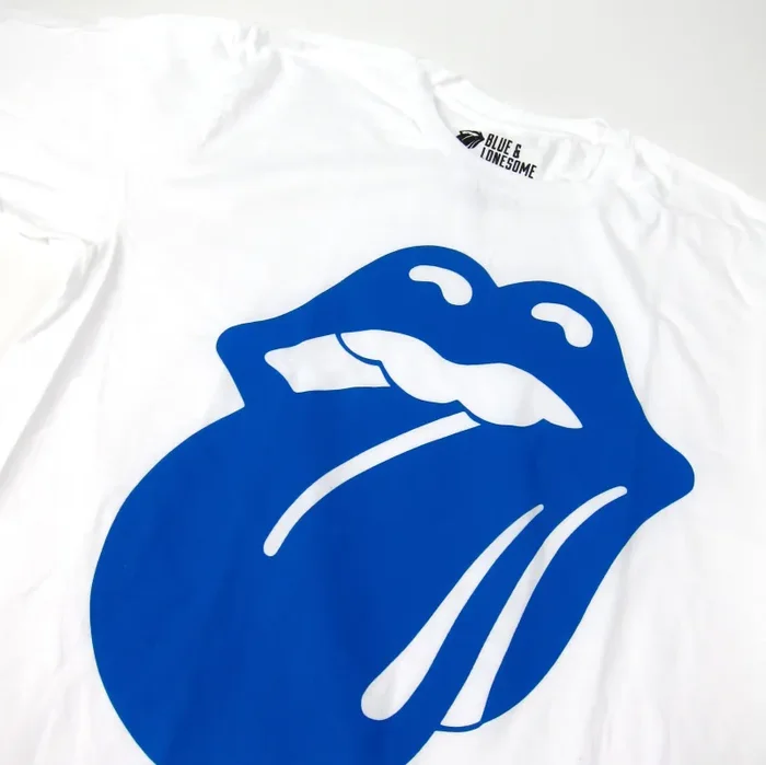 The Rolling Stones: Blue And Lonesome 72 Logo Shirt – White - Image 2