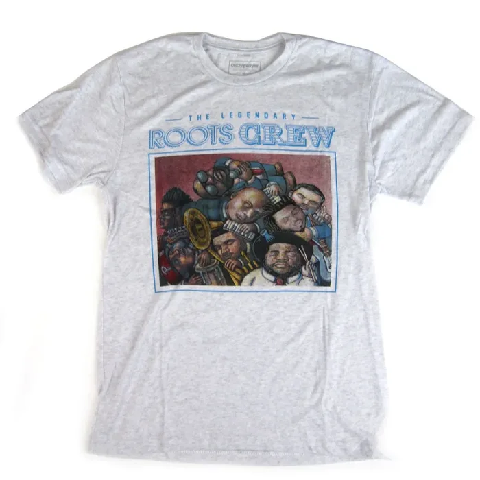 The Roots: Legendary Roots Crew Shirt – Heather Grey Online now