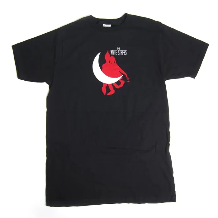 The White Stripes: Paper Moon Shirt – Black