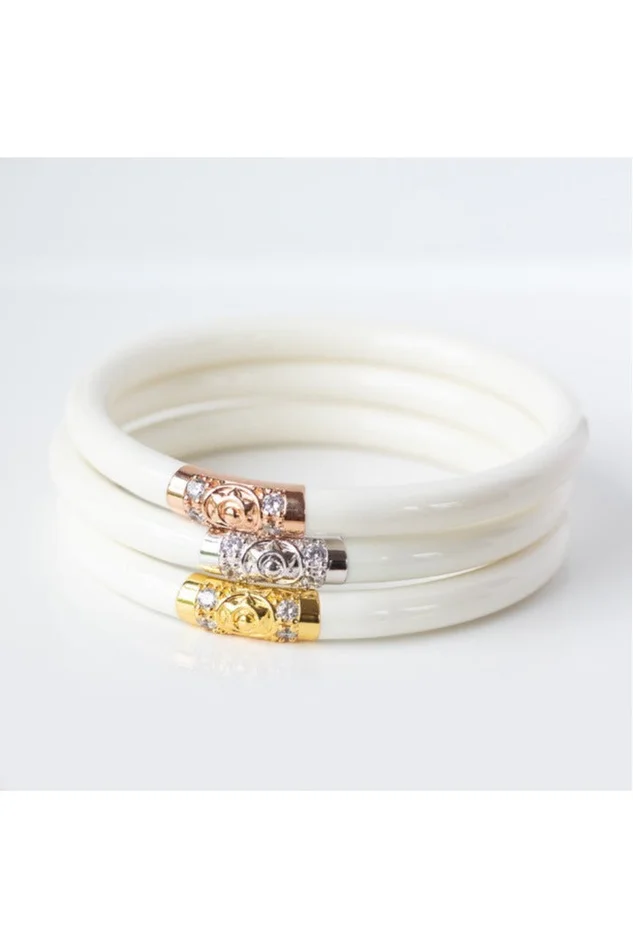 THREE KINGS ALL WEATHER BRACELETS-IVORY