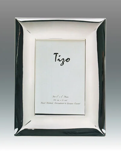 Tizo Design Silverplate Wide Dimensional Frame, 3*3