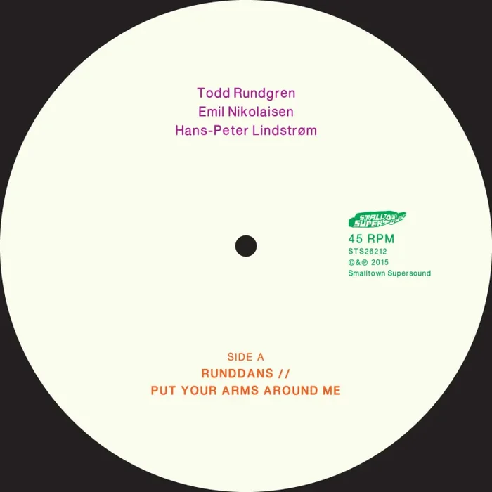 Todd Rundgren / Emil Nikolaisen / Hans-Peter Lindstrom: Put Your Arms Around Me Vinyl 12″ (Record Store Day)
