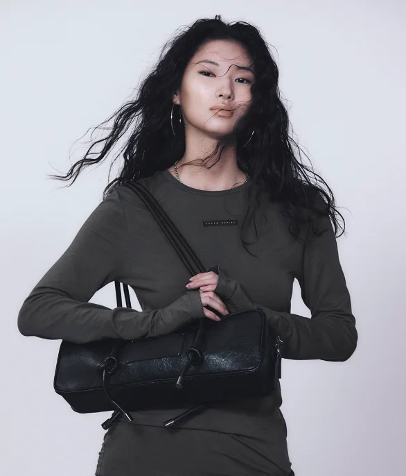 TREEMINGBIRD Square String Shoulder Bag